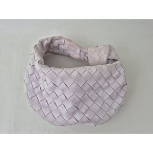 Bottega Veneta Mirth Washed Gold Mini Jodie Suede Leather Hobo Bag